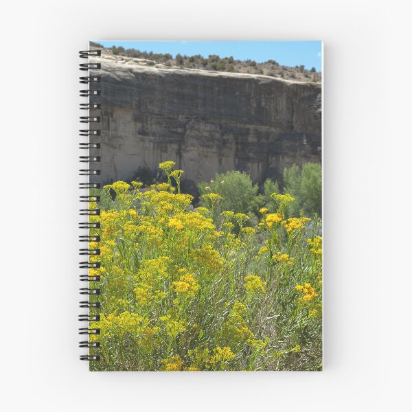 Item preview, Yellow rabbitbrush beside Green River in Dinosaur National Monument designed and sold by lisavonbiela.