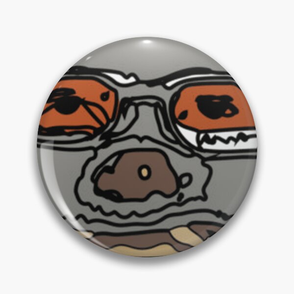 Item preview, Grey balaclava mask graphic designed and sold by DeanRoseArt.