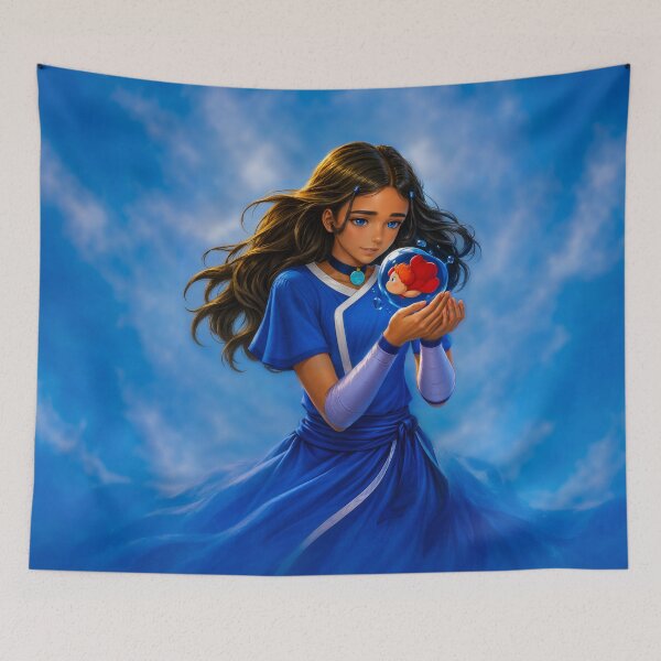 Item preview, Katara & Ponyo  designed and sold by BubaArt.
