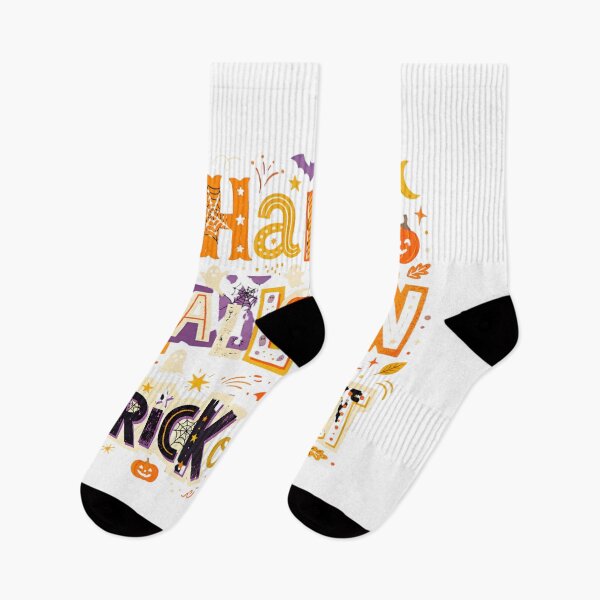 Item preview, Happy Halloween Trick or Treat – Spooky Collage Typography designed and sold by Tafa_Design.