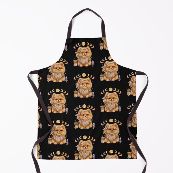 Item preview, Cute Hippie Pomeranian Dog Boho Celestial Art designed and sold by Cute & Sassy Custom Gifting Boutiques.