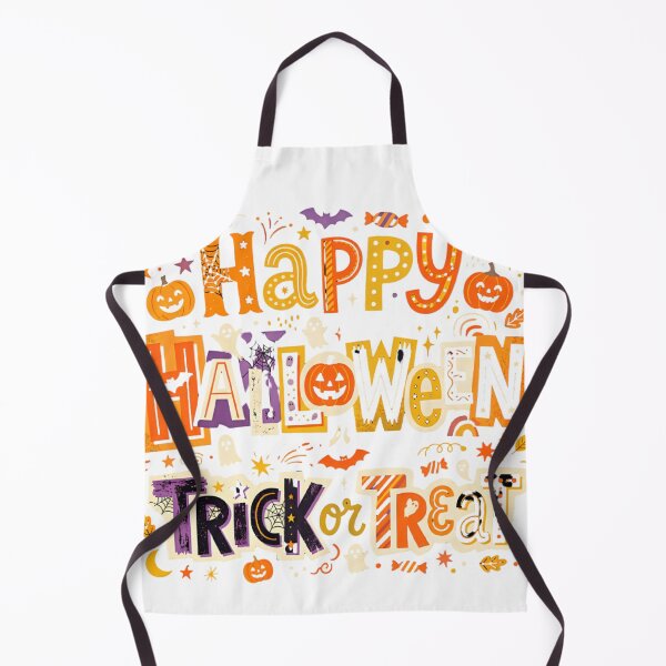 Item preview, Happy Halloween Trick or Treat – Spooky Collage Typography designed and sold by Tafa_Design.