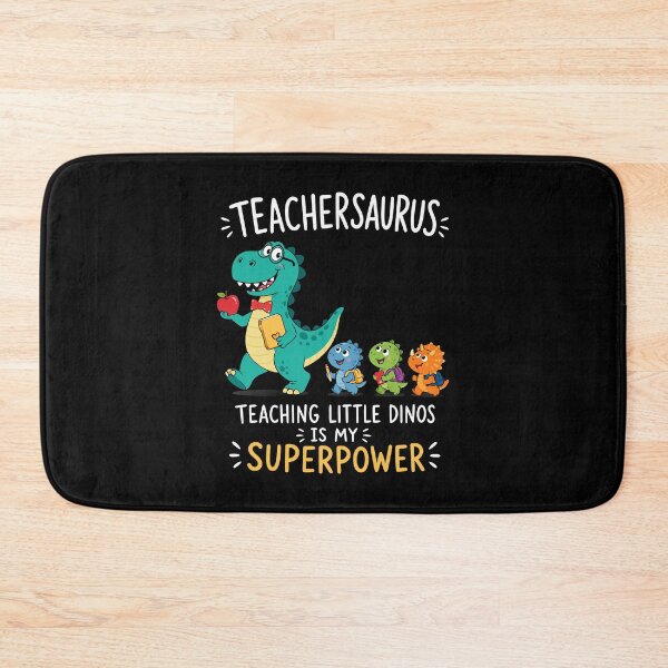 Item preview, Teachersaurus teacher humor with little dinosaurs designed and sold by HandicraftArt.