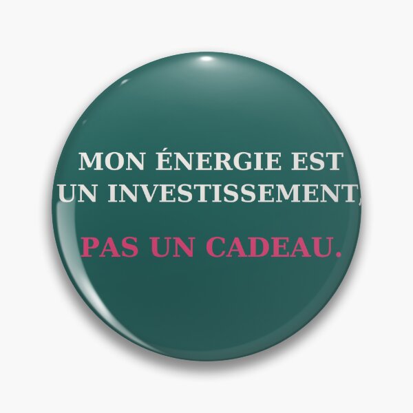 Item preview, My energy is an investment, not a gift - Limits quote designed and sold by VYNCERA.