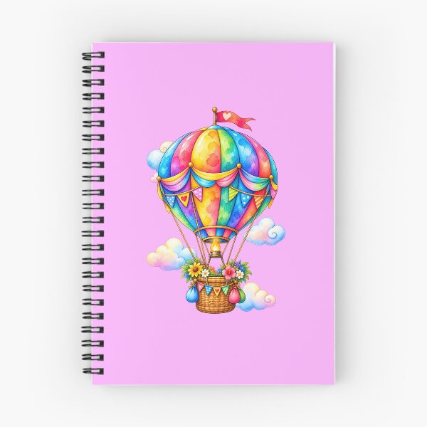 Item preview, Hot balloon colorful illustration  designed and sold by lafataviola.