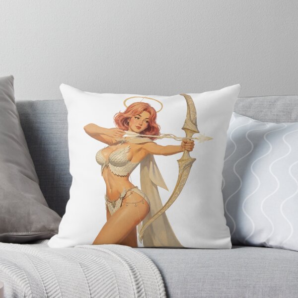 Item preview, Celestial Archer Pin-Up – Vintage Fantasy Angel designed and sold by Cosplayvintage.