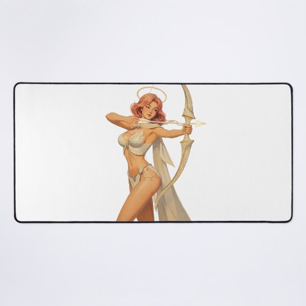Item preview, Celestial Archer Pin-Up – Vintage Fantasy Angel designed and sold by Cosplayvintage.