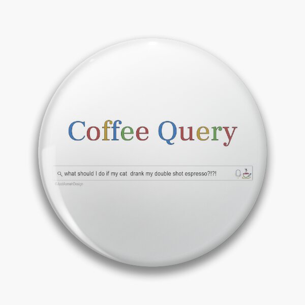 Item preview,  Coffee Query: Cats vs Espresso designed and sold by JustAsmahDesign.