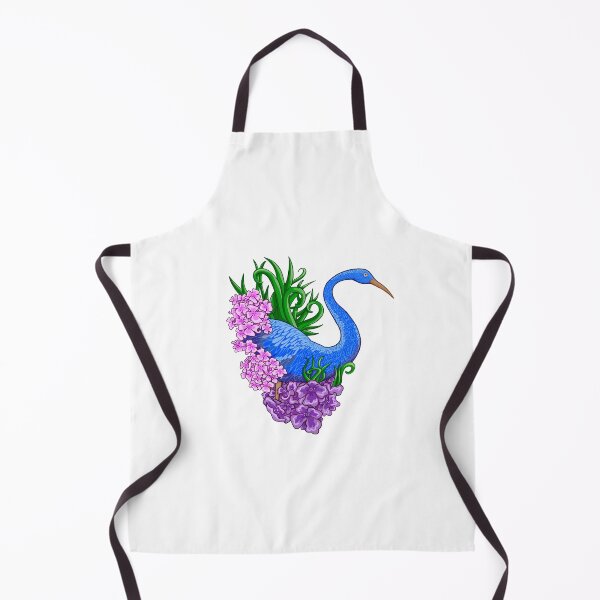 Item preview, Blue bird and flowers designed and sold by lorana-atelier.