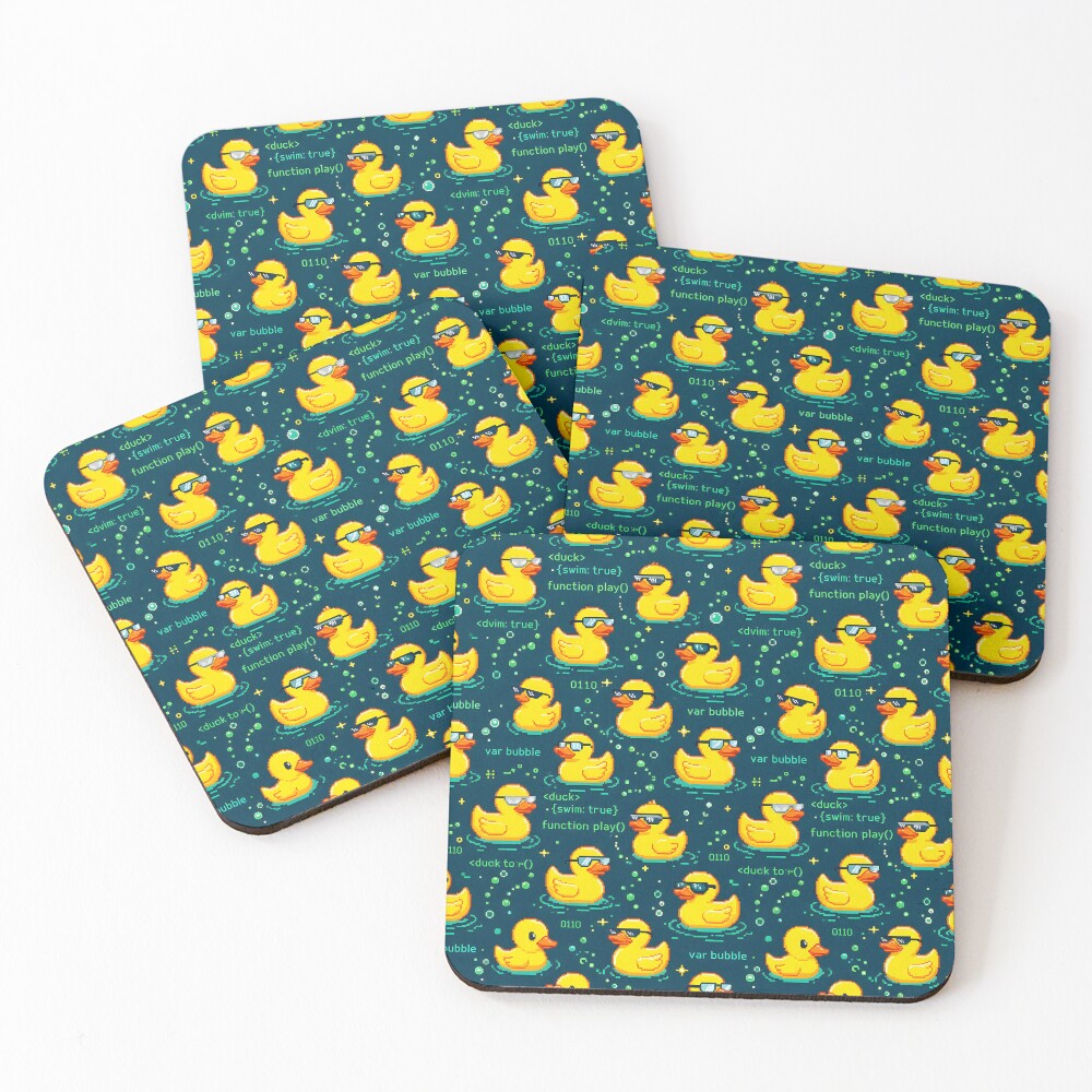 Item preview, Coasters (Set of 4) designed and sold by thirdshiftlab.