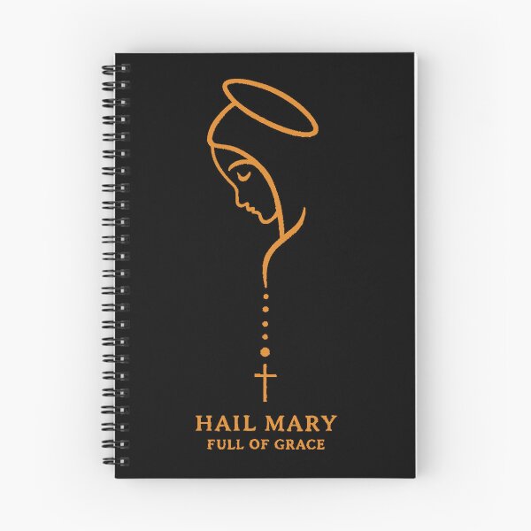 Item preview, Hail Mary Full Of Grace Catholic Blessed Mother Christian designed and sold by MakmurMpxgo.
