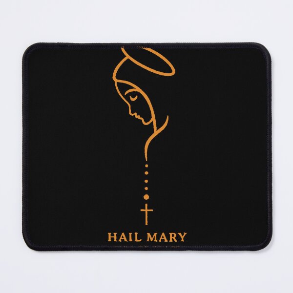 Item preview, Hail Mary Full Of Grace Catholic Blessed Mother Christian designed and sold by MakmurMpxgo.