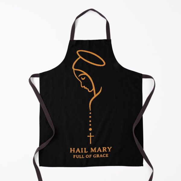 Item preview, Hail Mary Full Of Grace Catholic Blessed Mother Christian designed and sold by MakmurMpxgo.
