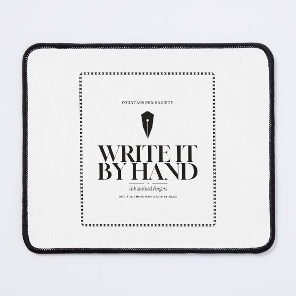Item preview, Fountain Pen Society T-Shirt | Handwriting Lover Gift designed and sold by Inky Atlas.