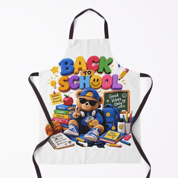 Item preview, Back to School Teddy Bear | Cute 3D School Student Design designed and sold by Sunday.Supply.