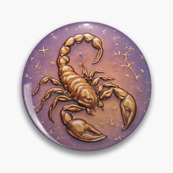 Item preview, Scorpio Zodiac Sign Sticker - Spiritual Aura Scorpio Art designed and sold by Dany-et-Dom.