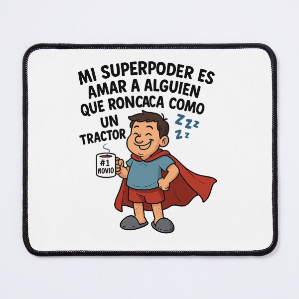 Item preview, My Superpower Is Loving Someone Who Snores - Funny Boyfriend Gift designed and sold by Tamarout.