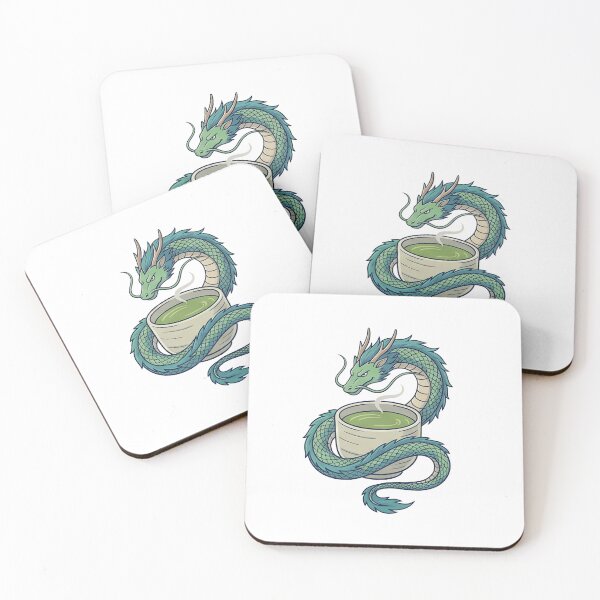 Item preview, Matcha Dragon Spirit - Japanese Aesthetic Anime T-Shirt designed and sold by fowzi shokri.