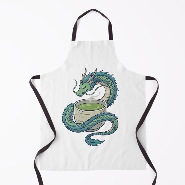 Item preview, Matcha Dragon Spirit - Japanese Aesthetic Anime T-Shirt designed and sold by fowzi shokri.