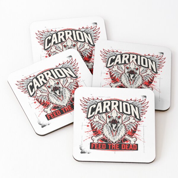 Item preview, Carrion Vulture Wings Crossbones Feed The Dead Graphic designed and sold by Enea Kelo.