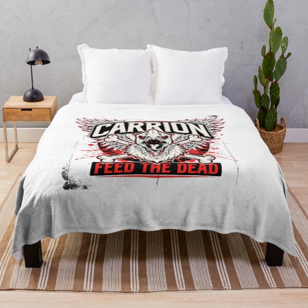 Item preview, Carrion Vulture Wings Crossbones Feed The Dead Graphic designed and sold by Enea Kelo.