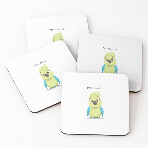 Item preview, Parrot Problems and Judge designed and sold by PetandFluff.