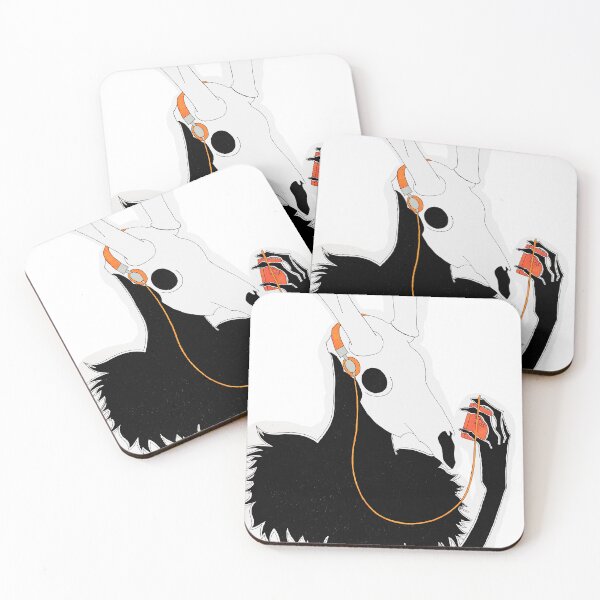 Item preview, Wendigo Listening to Music designed and sold by Bountiful Creatures.