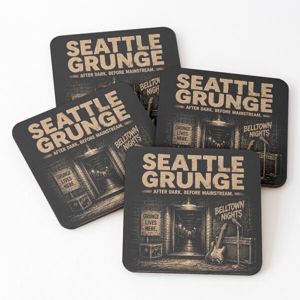Item preview, Seattle Grunge Before Mainstream  designed and sold by KinshipThings.