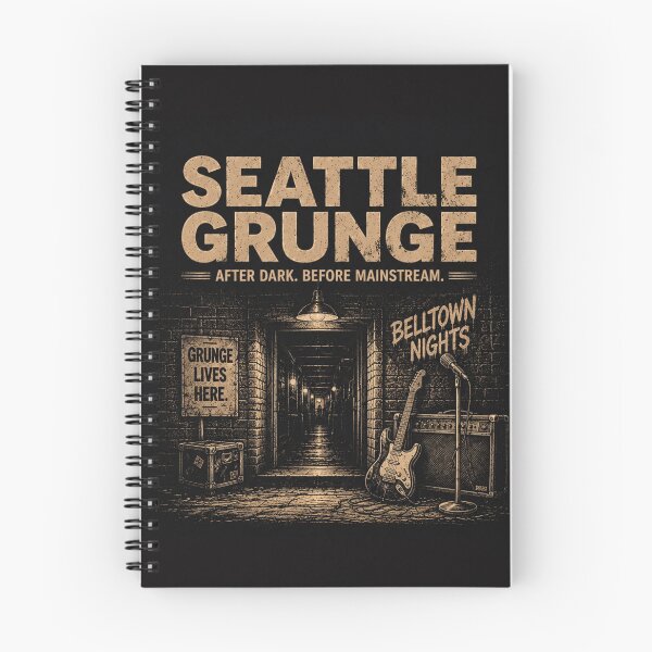 Item preview, Seattle Grunge Before Mainstream  designed and sold by KinshipThings.