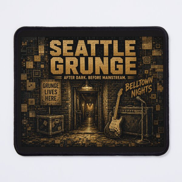 Item preview, Seattle Grunge Before Mainstream  designed and sold by KinshipThings.