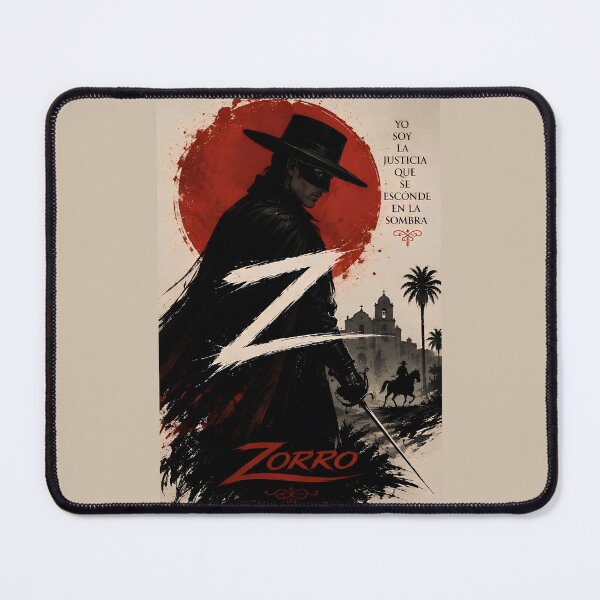 Item preview, Zorro Don Diego de la Vega – Masked Swordsman Justice in the Shadows Fan Art designed and sold by Amr Siam.