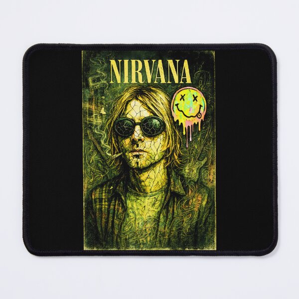 Item preview, Nirvana: Kurt Cobain Surreal Grunge Portrait designed and sold by interdesigner.