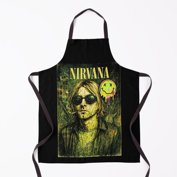 Item preview, Nirvana: Kurt Cobain Surreal Grunge Portrait designed and sold by interdesigner.