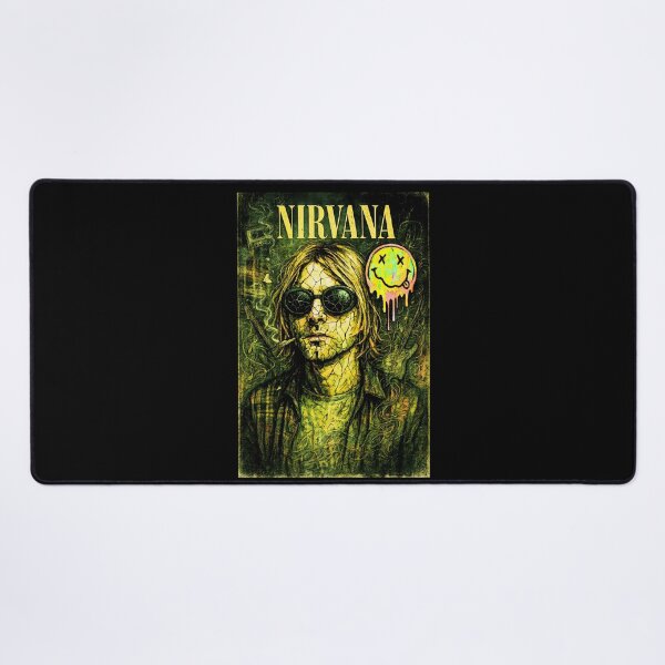 Item preview, Nirvana: Kurt Cobain Surreal Grunge Portrait designed and sold by interdesigner.