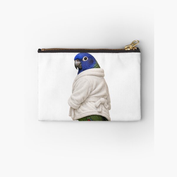 Item preview, Bathrobe Blue-Headed Pionus Parrot designed and sold by Sillytoe.