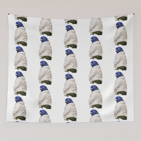 Item preview, Bathrobe Blue-Headed Pionus Parrot designed and sold by Sillytoe.