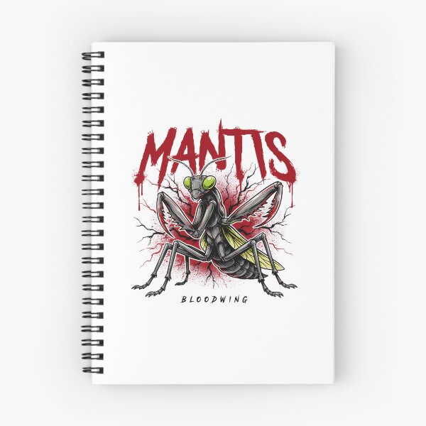 Item preview, Mantis Bloodwing Praying Insect Blood Splatter Graphic designed and sold by Enea Kelo.