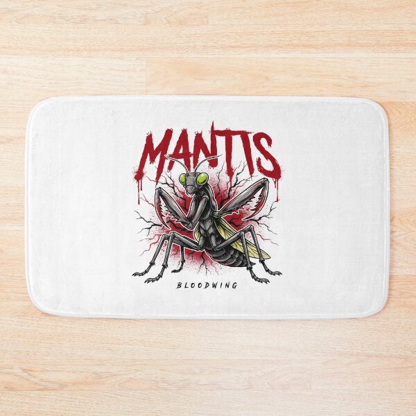 Item preview, Mantis Bloodwing Praying Insect Blood Splatter Graphic designed and sold by Enea Kelo.