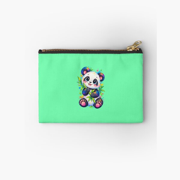 Item preview, Cute panda watercolor style colorful illustration  designed and sold by lafataviola.