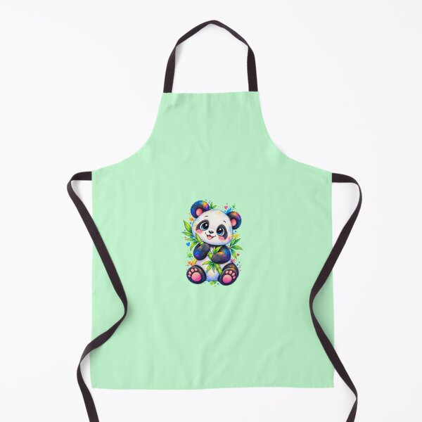 Item preview, Cute panda watercolor style colorful illustration designed and sold by lafataviola.