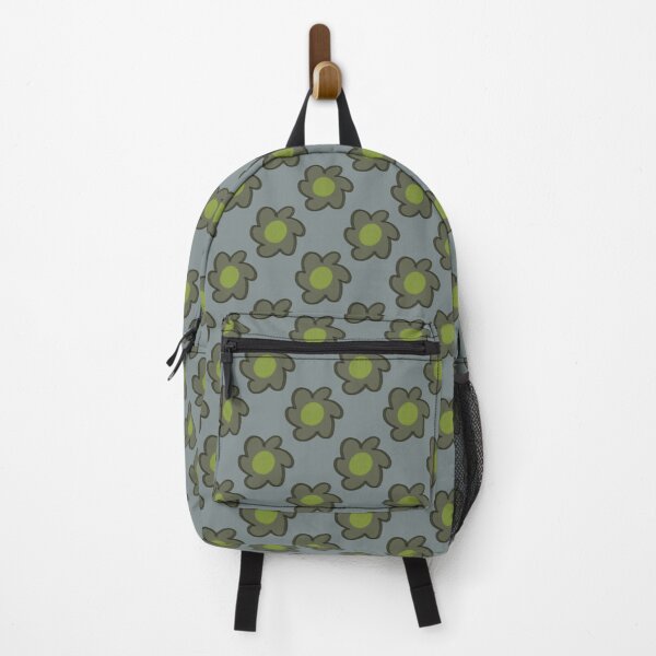 Item preview, Muted Olive Green Daisy Seamless Pattern Retro Floral designed and sold by CaramelCo.