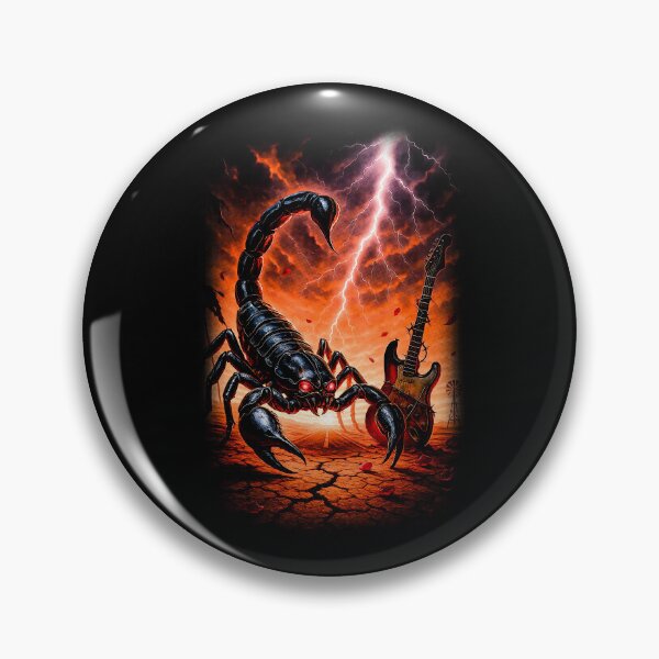 Item preview, Scorpions: Desert Storm Electric Guitar Artwork designed and sold by interdesigner.