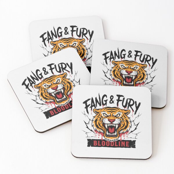 Item preview, Fang And Fury Tiger Bloodline Lightning Metal Graphic designed and sold by Enea Kelo.