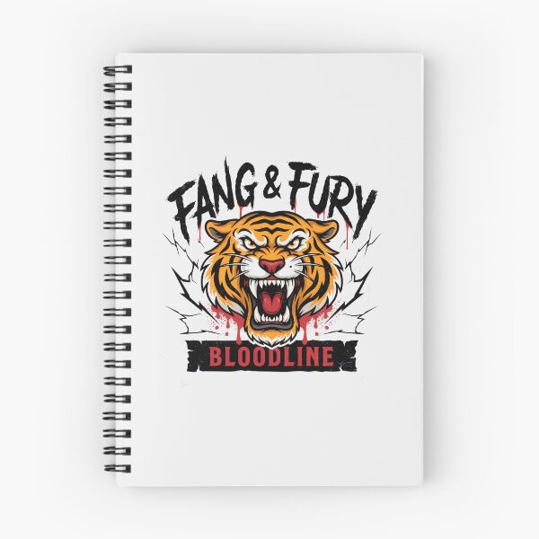 Item preview, Fang And Fury Tiger Bloodline Lightning Metal Graphic designed and sold by Enea Kelo.
