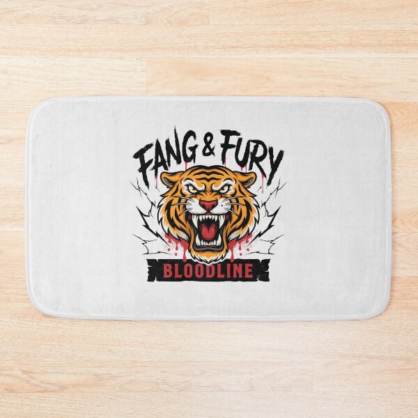 Item preview, Fang And Fury Tiger Bloodline Lightning Metal Graphic designed and sold by Enea Kelo.