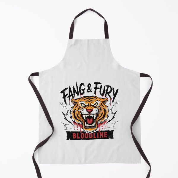 Item preview, Fang And Fury Tiger Bloodline Lightning Metal Graphic designed and sold by Enea Kelo.