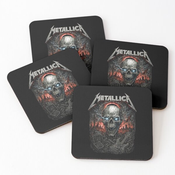 Item preview, Metallica: Dystopian Electric Skull Artwork designed and sold by interdesigner.