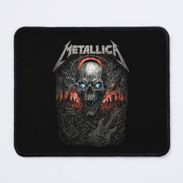 Item preview, Metallica: Dystopian Electric Skull Artwork designed and sold by interdesigner.