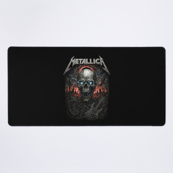 Item preview, Metallica: Dystopian Electric Skull Artwork designed and sold by interdesigner.