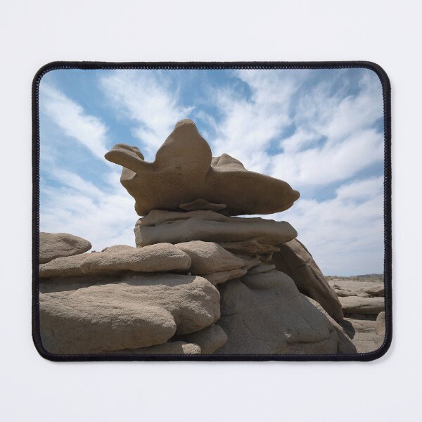 Item preview, Animal-like Fantasy Canyon formation with clouds radiating outward designed and sold by lisavonbiela.
